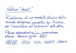 Test scrittura Nettuno Docet